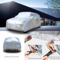 Silver 190t Polyester Car Cover